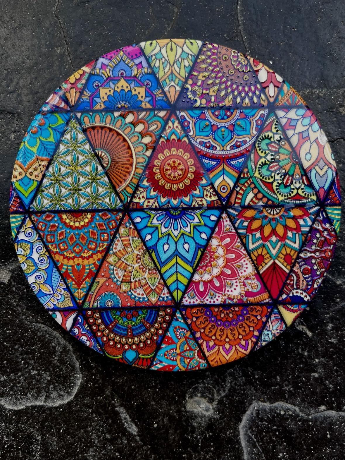 Mandala Coffee Cup Coasters