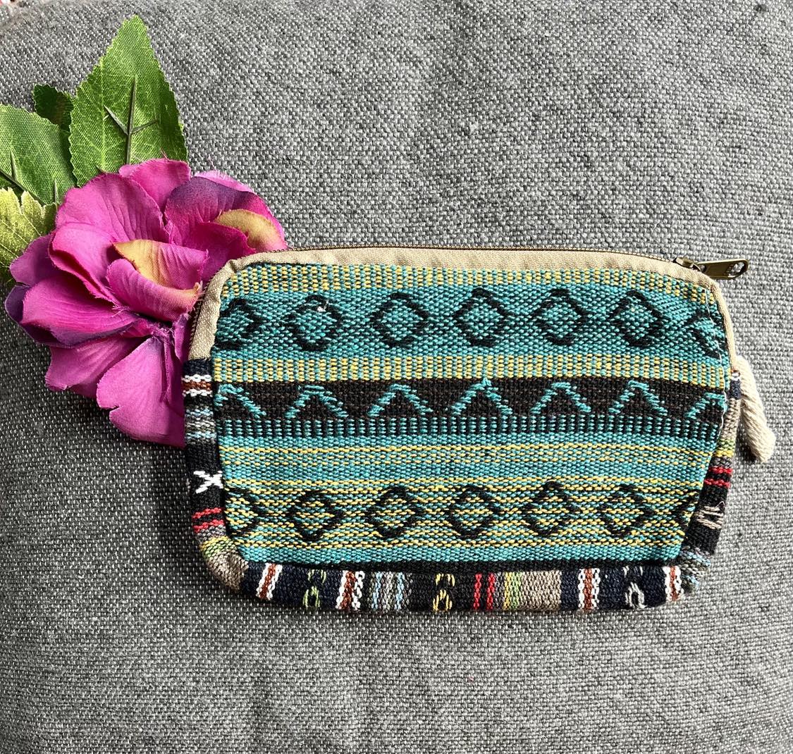 Hemp Zipped Purse Rectangle