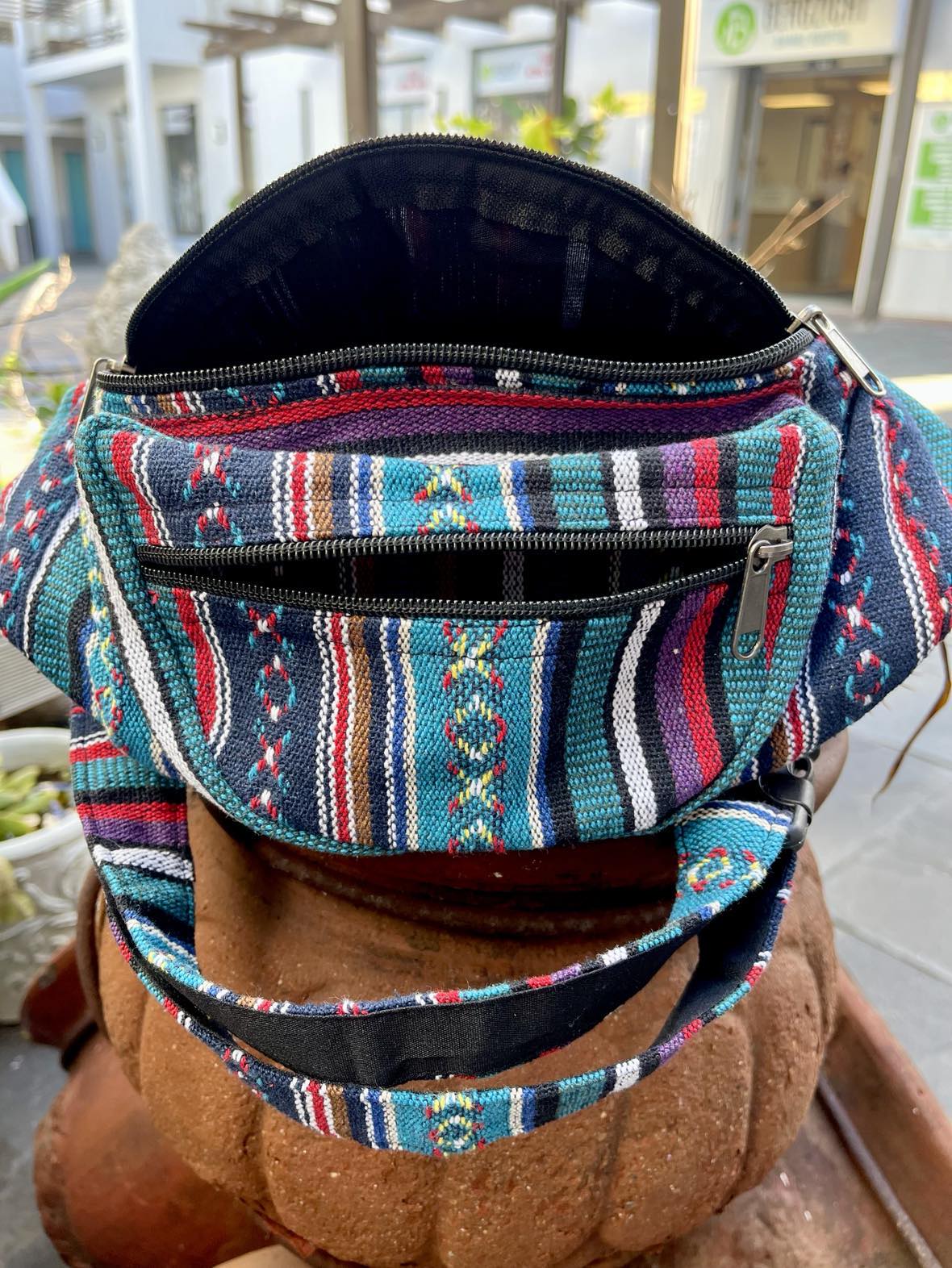 Boho Hemp Moon Bags