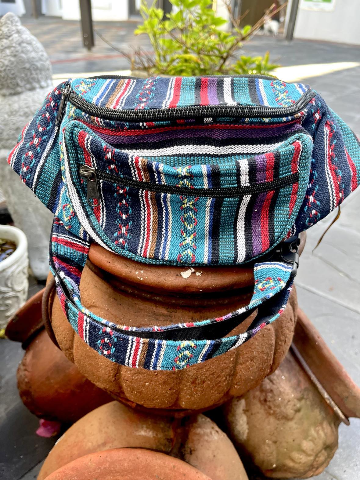 Boho Hemp Moon Bags