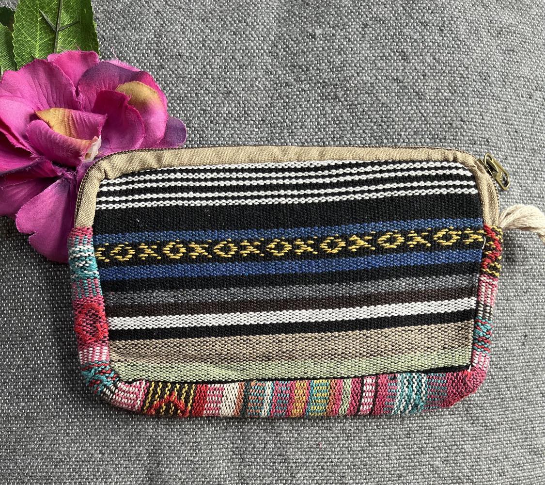 Hemp Zipped Purse Rectangle