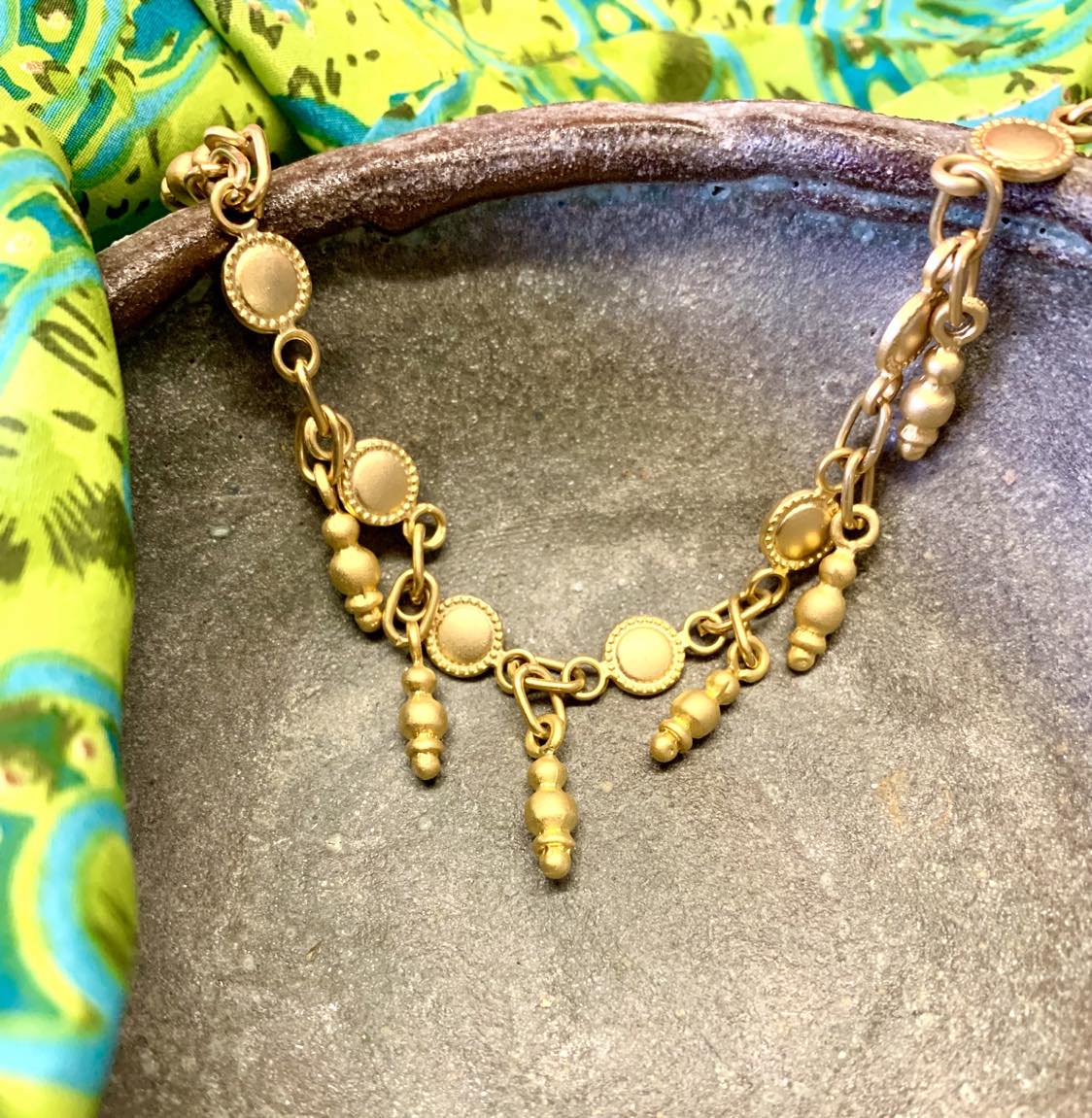 Anatoli Gold Anklet