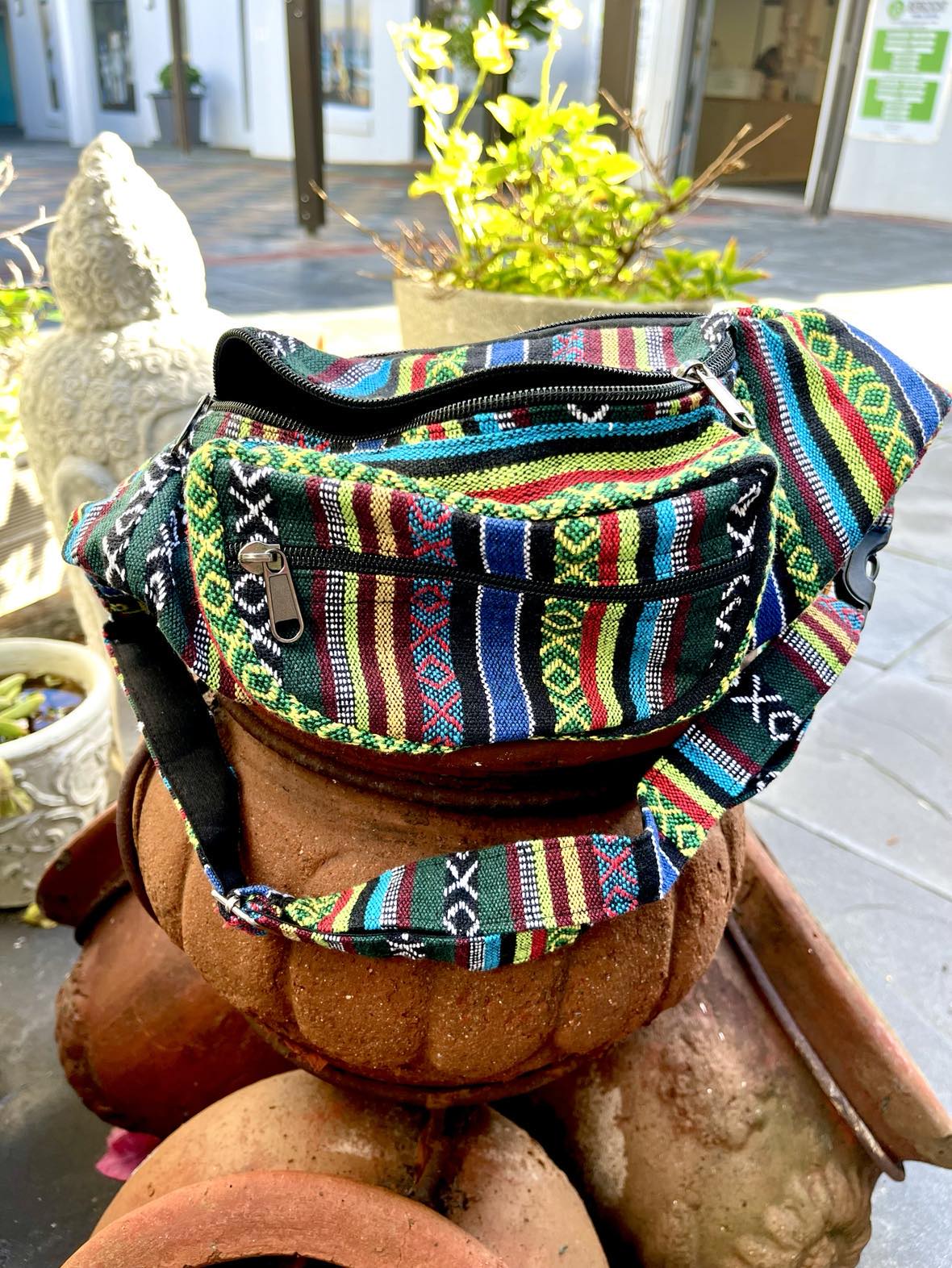 Boho Hemp Moon Bags