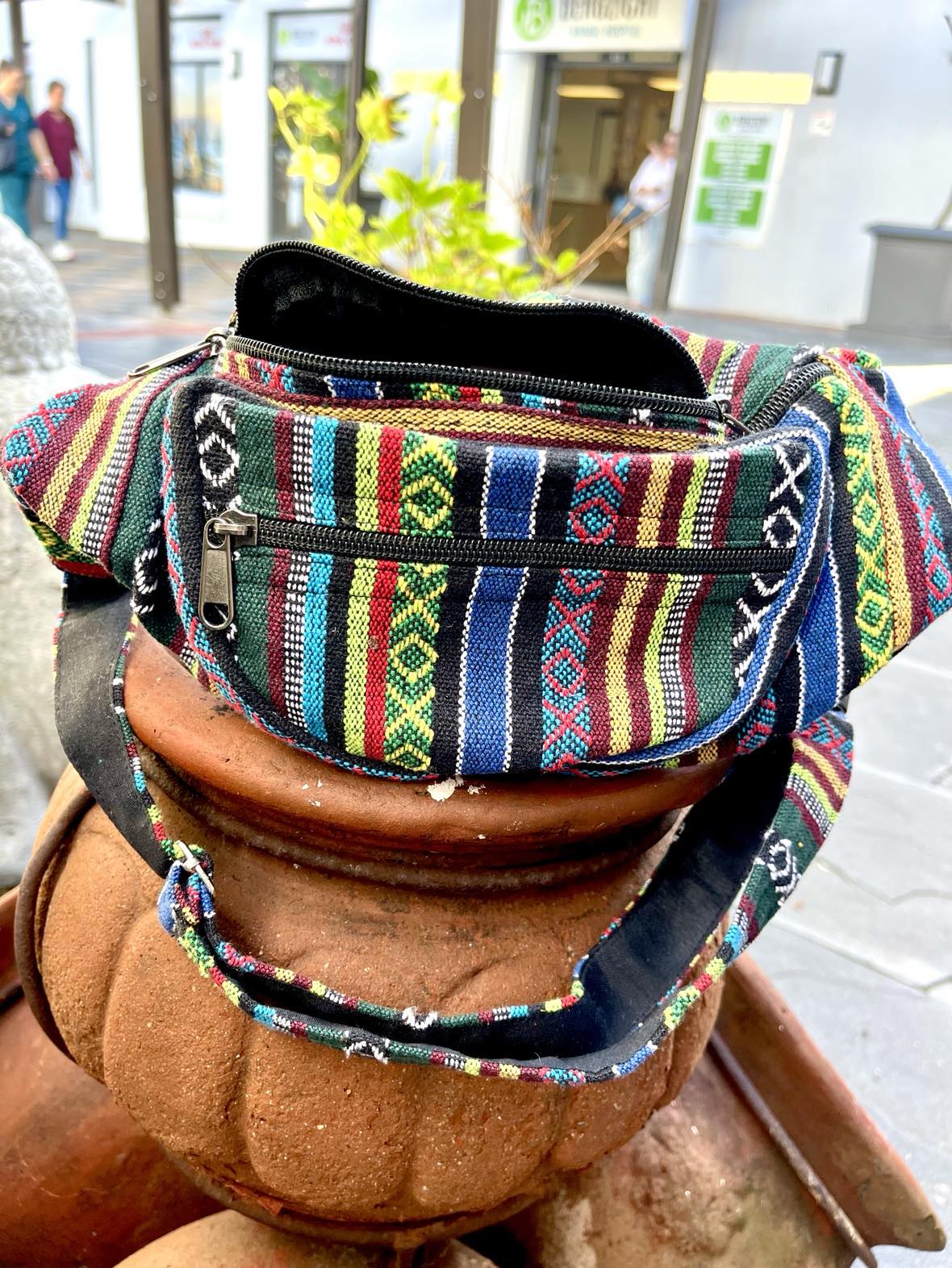 Boho Hemp Moon Bags