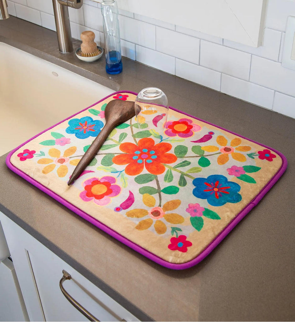 Boho Kitchen Drying Mat Habiba Boho Boutique