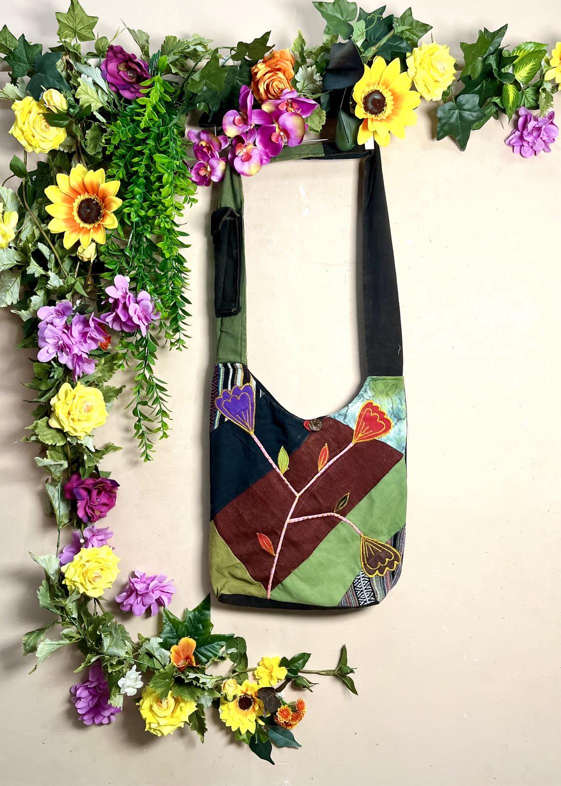 Himalayan Embroidered Shoulder Bag