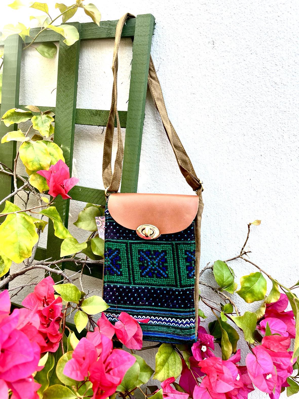 Hmong Shoulder Handbag