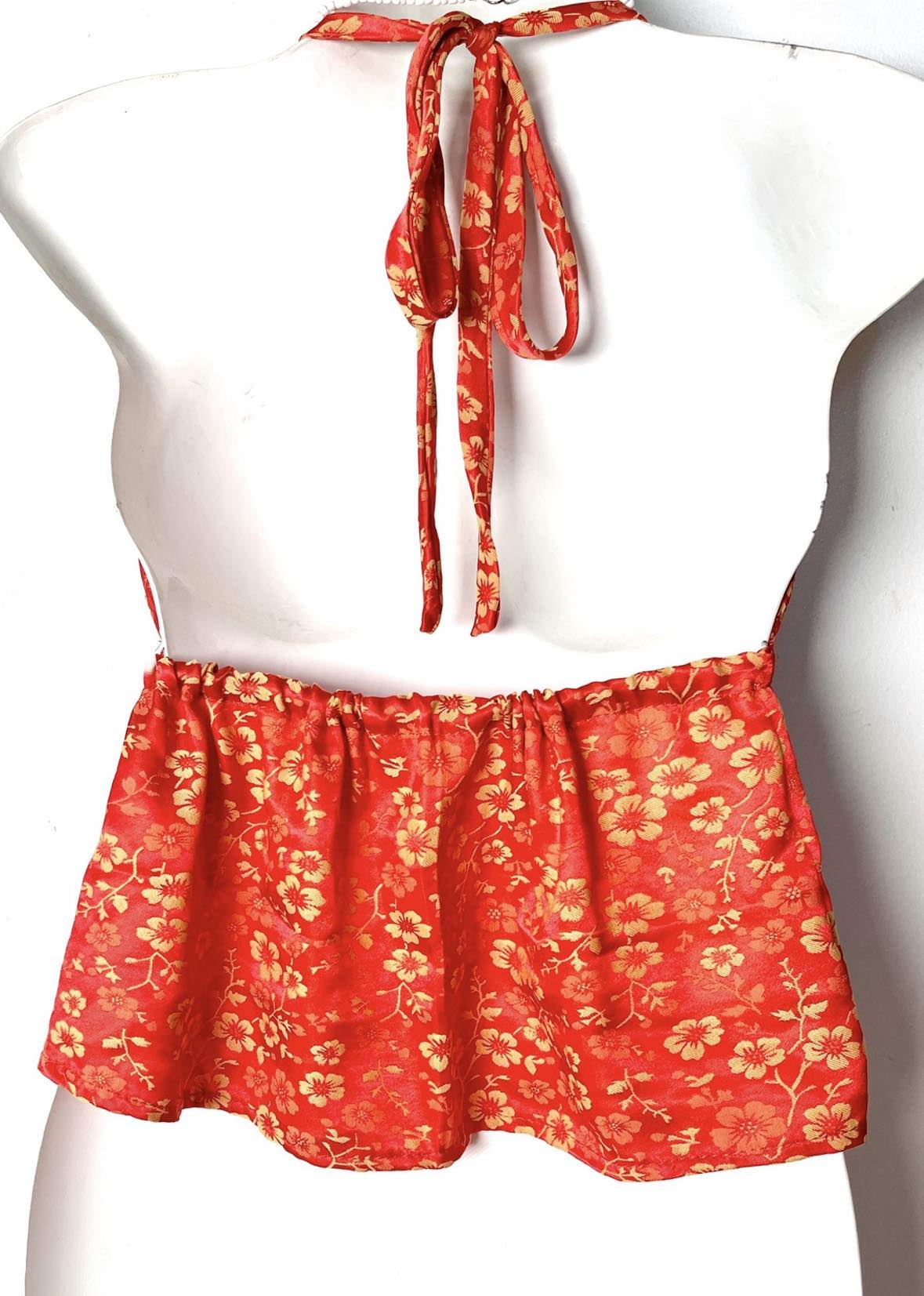 Vietnamese Silk Babydoll Top