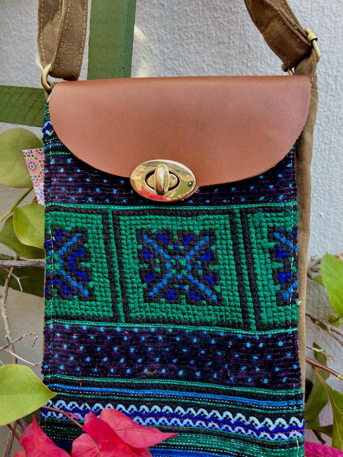 Hmong Shoulder Handbag