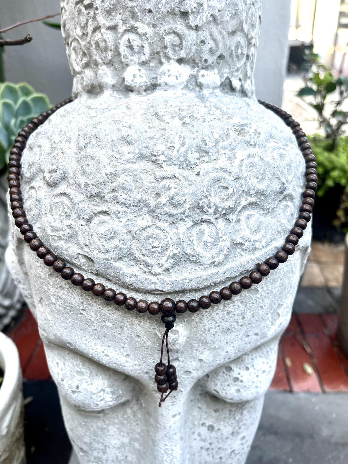 Wood Mala Beads
