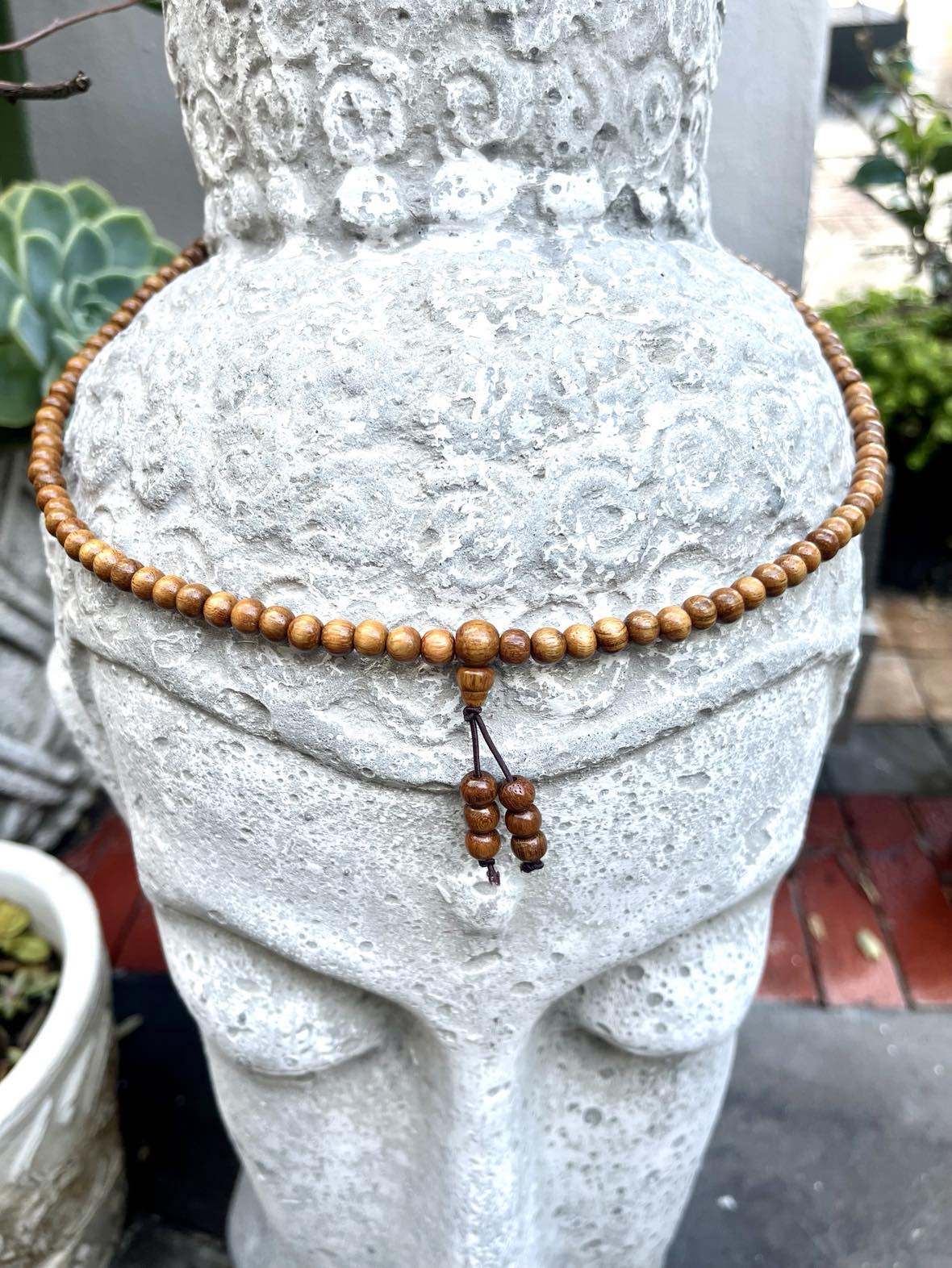 Wood Mala Beads