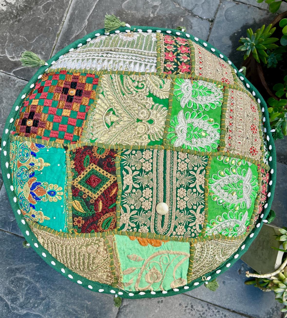 Indie Pouff Filled