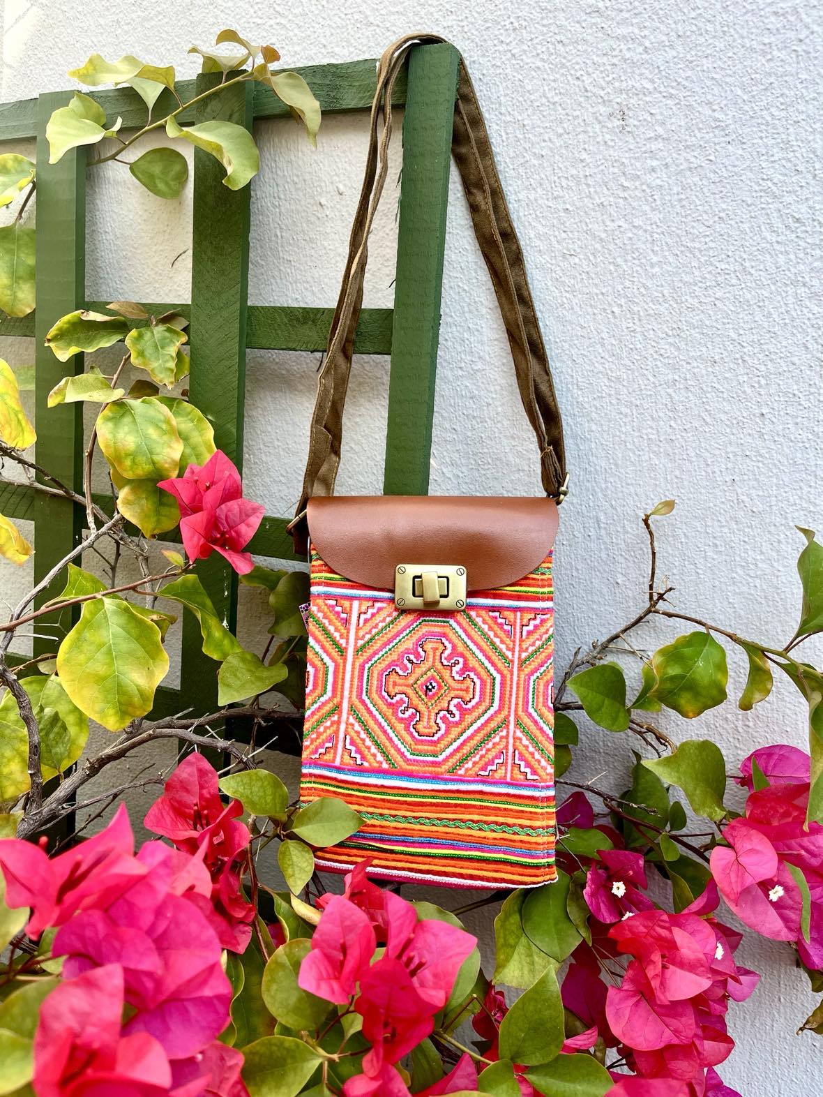 Hmong Shoulder Handbag