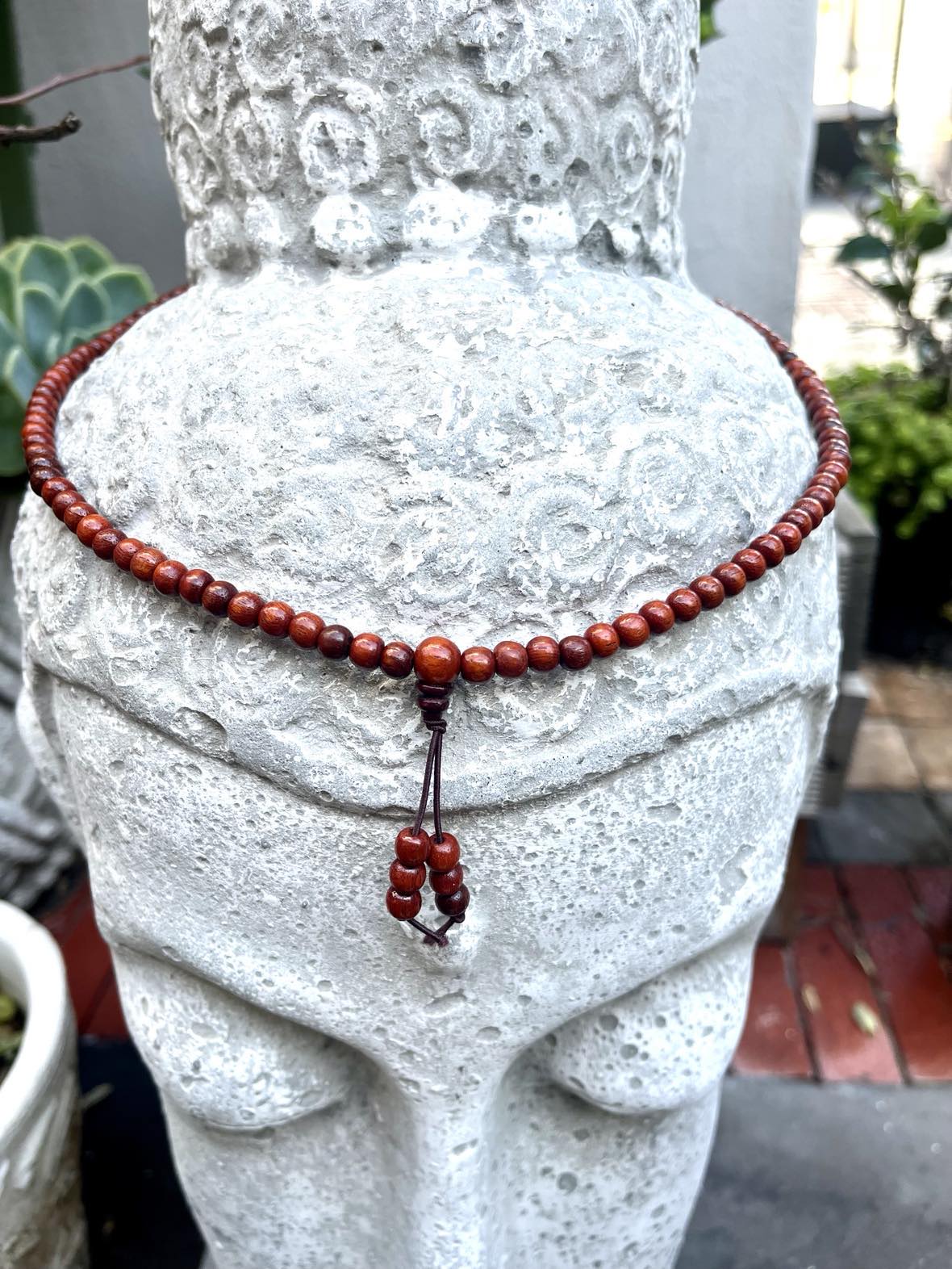 Wood Mala Beads