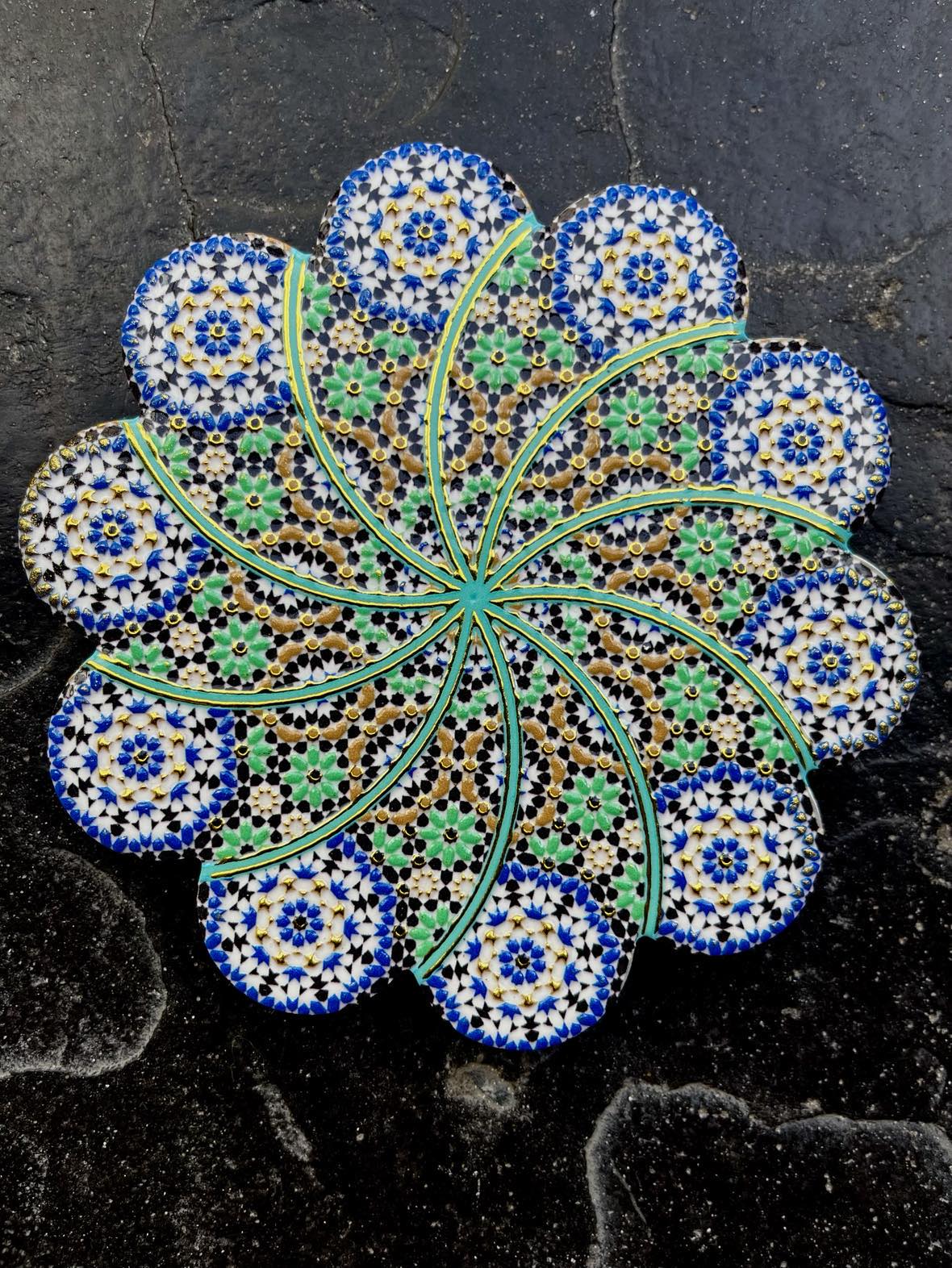 Mandala Coffee Cup Coasters