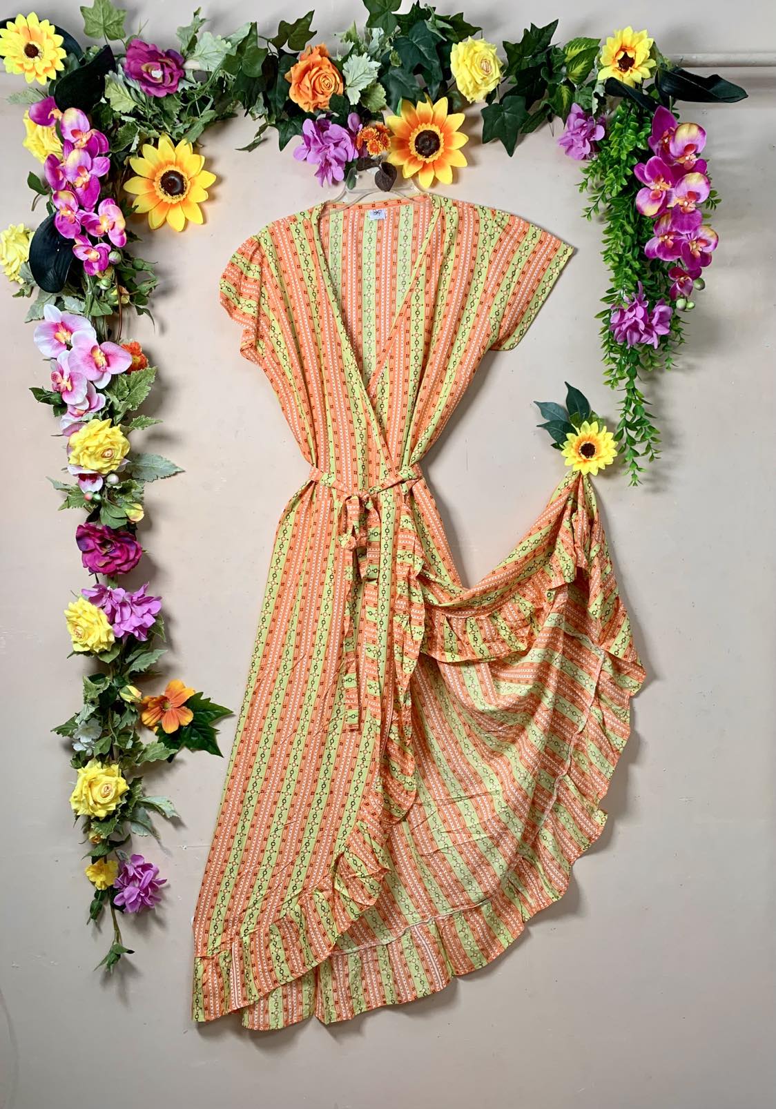 Bali Breeze Wrap Dress