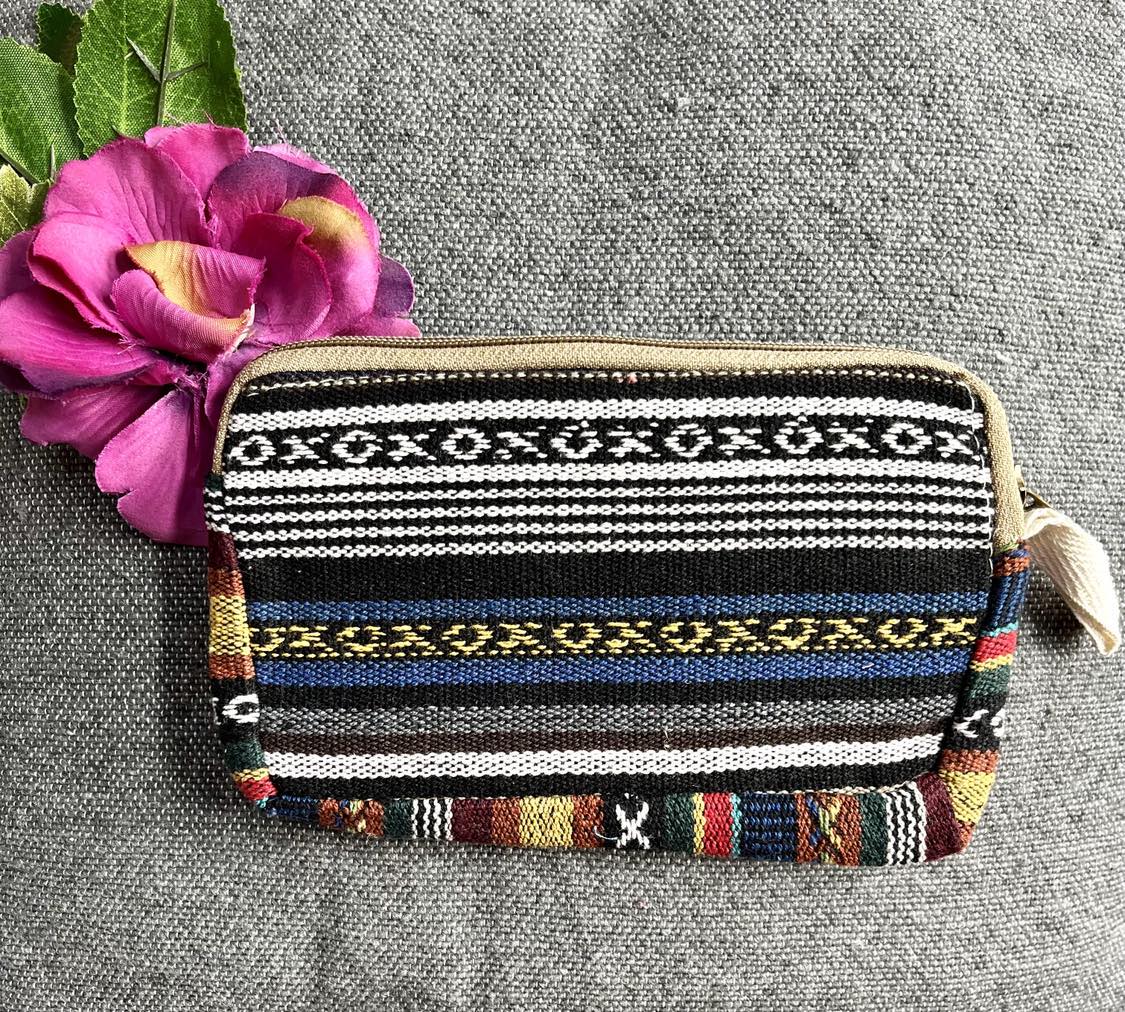 Hemp Zipped Purse Rectangle