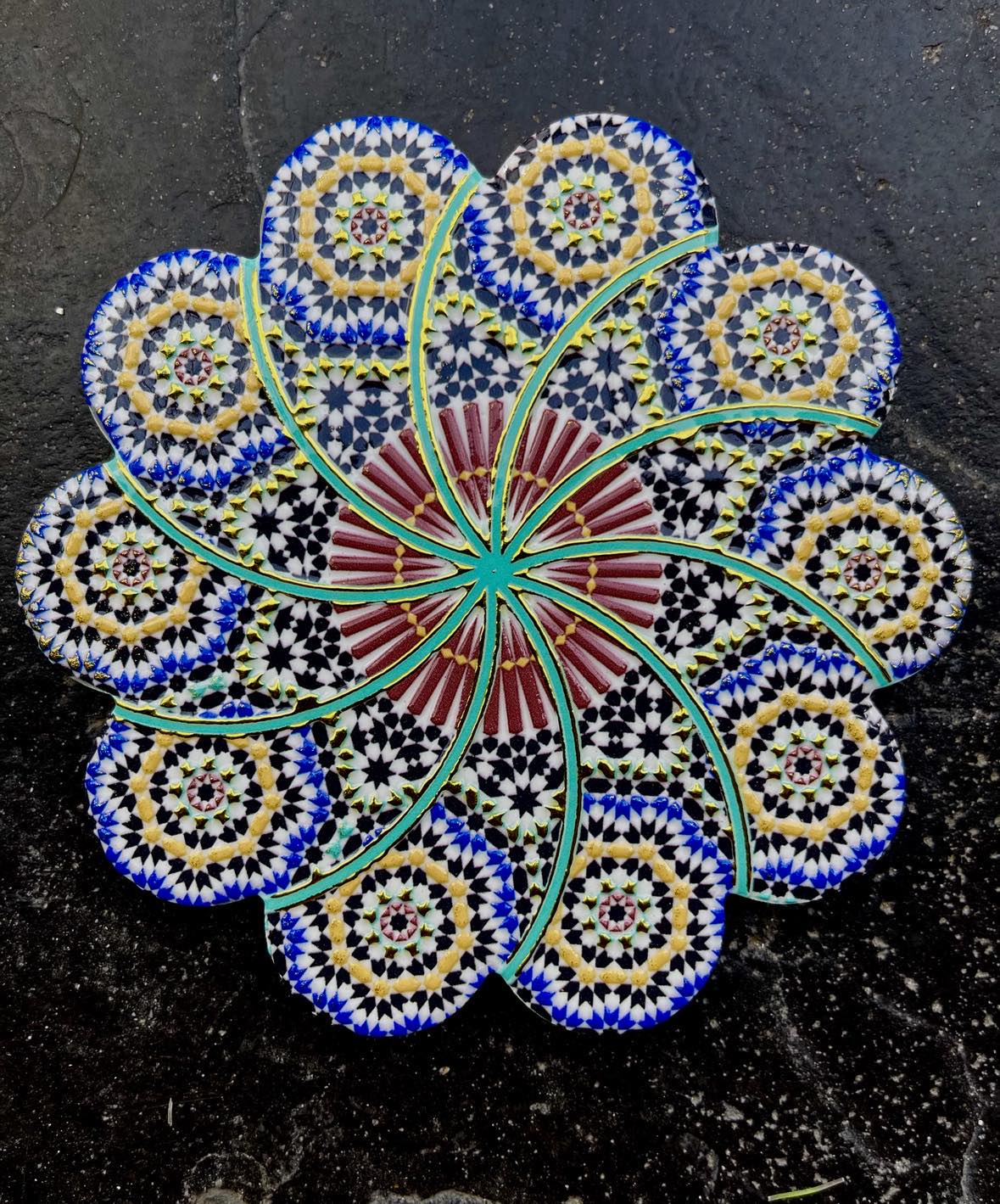 Mandala Coffee Cup Coasters