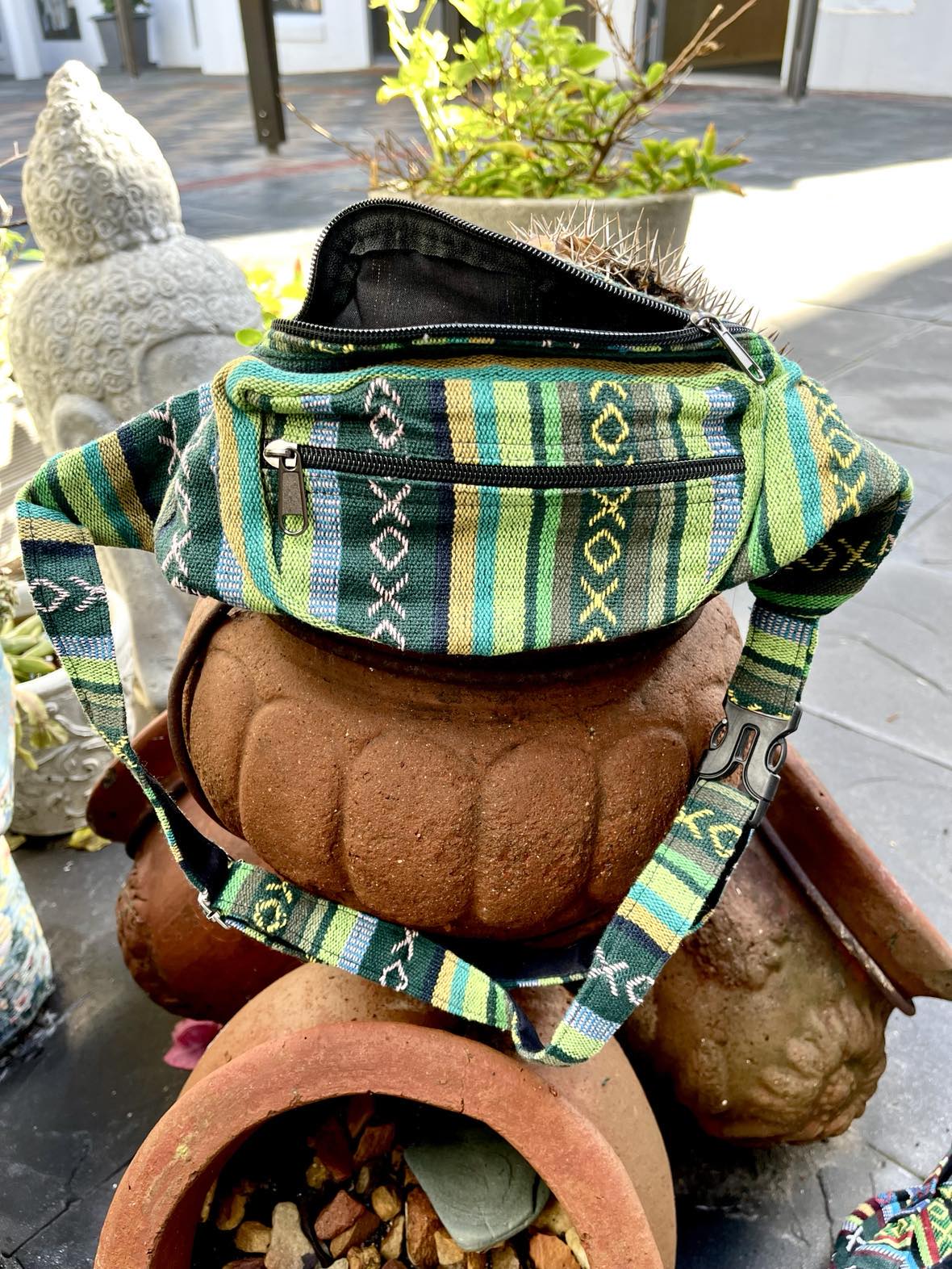 Boho Hemp Moon Bags