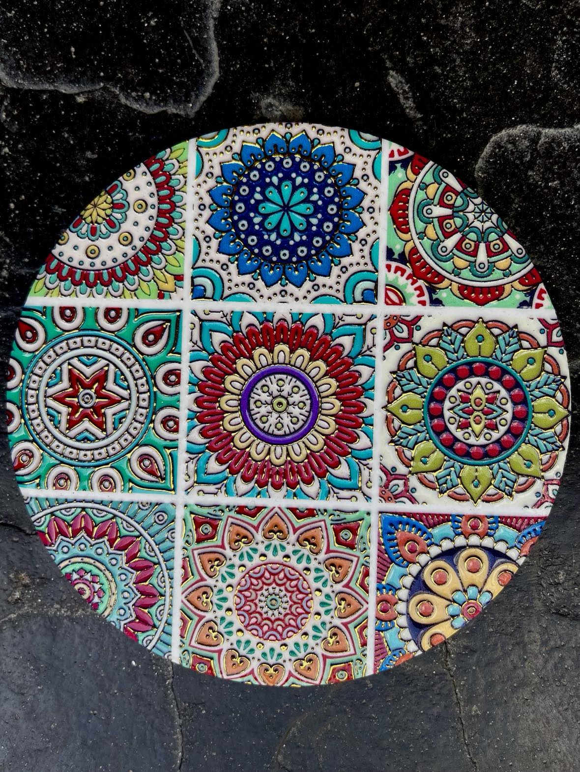 Mandala Coffee Cup Coasters