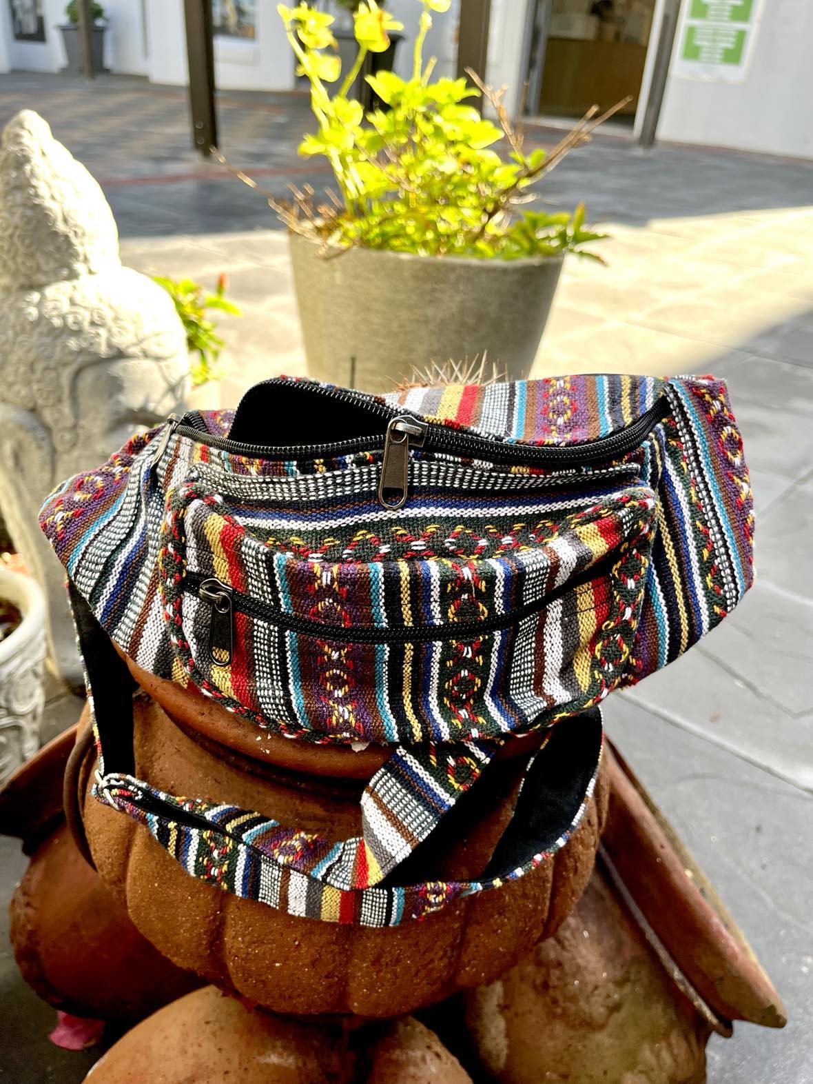 Boho Hemp Moon Bags