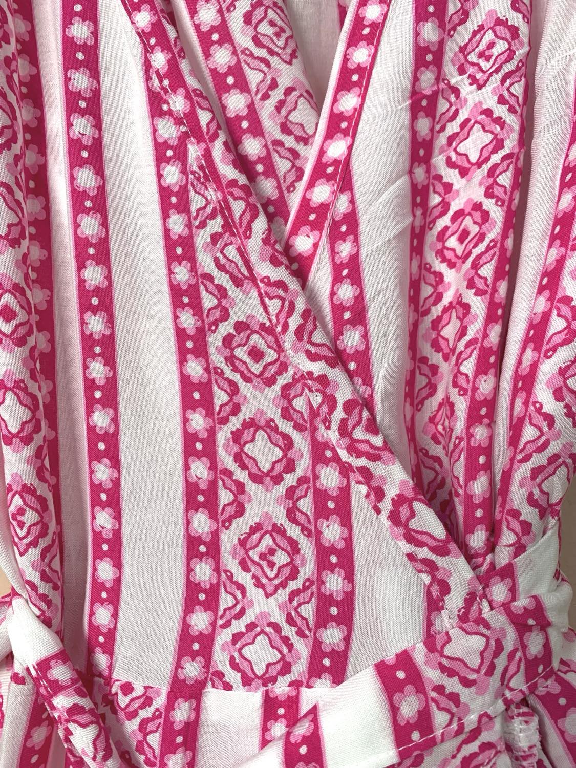 Bali Breeze Wrap Dress