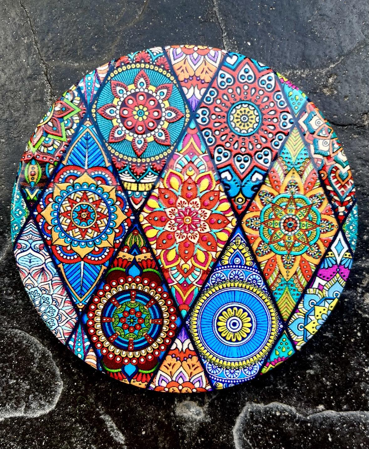 Mandala Coffee Cup Coasters