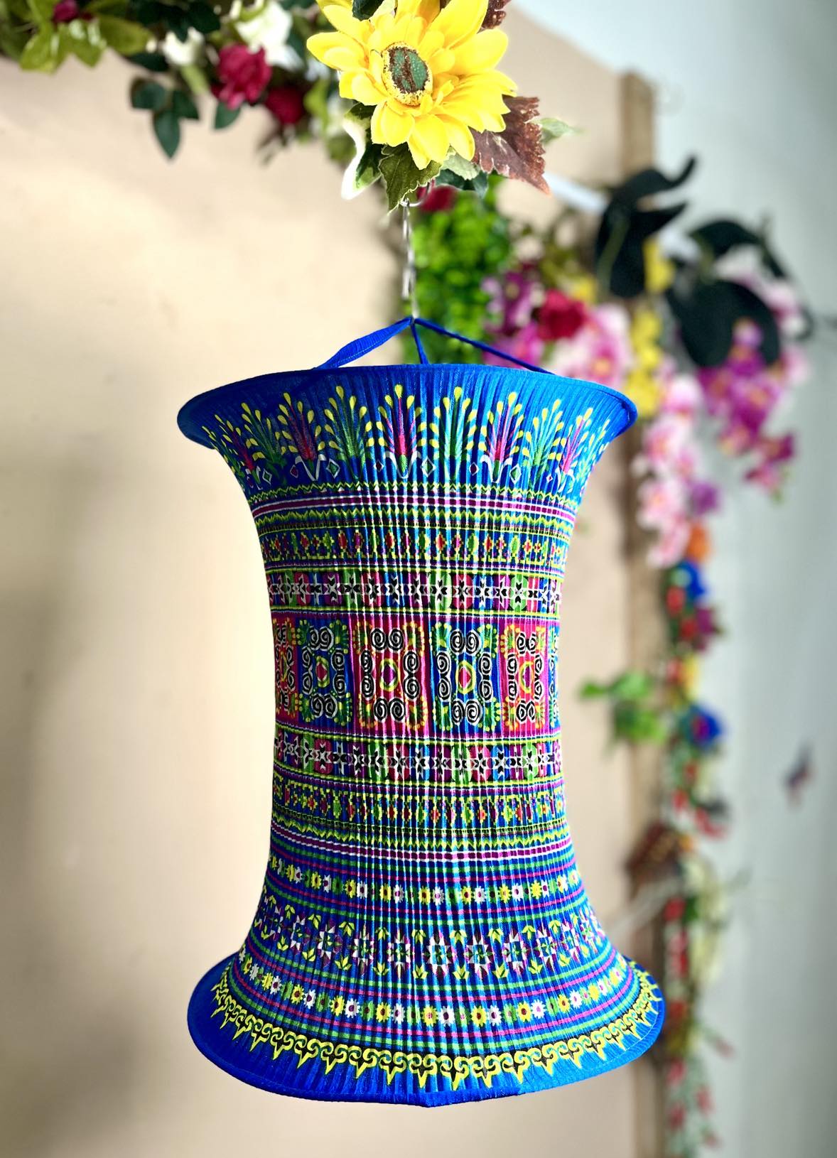Vietnamese Hmong Lampshade (Large)