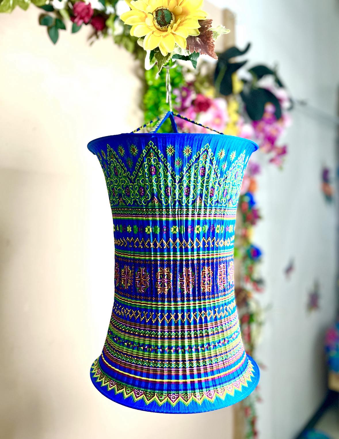 Vietnamese Hmong Lampshade (Large)