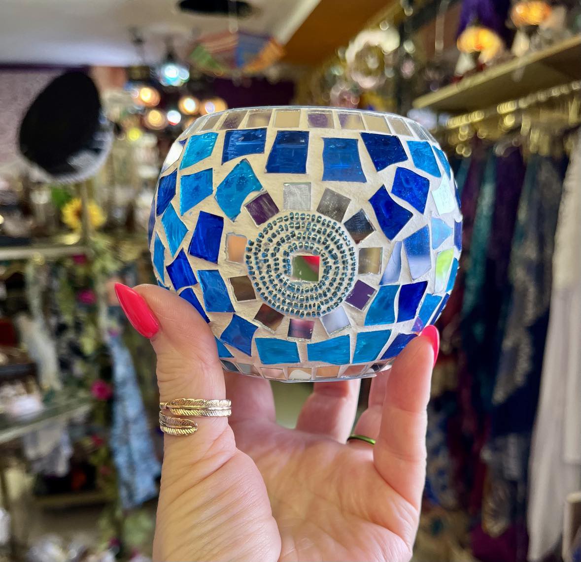 Mosaic Tealight Holders