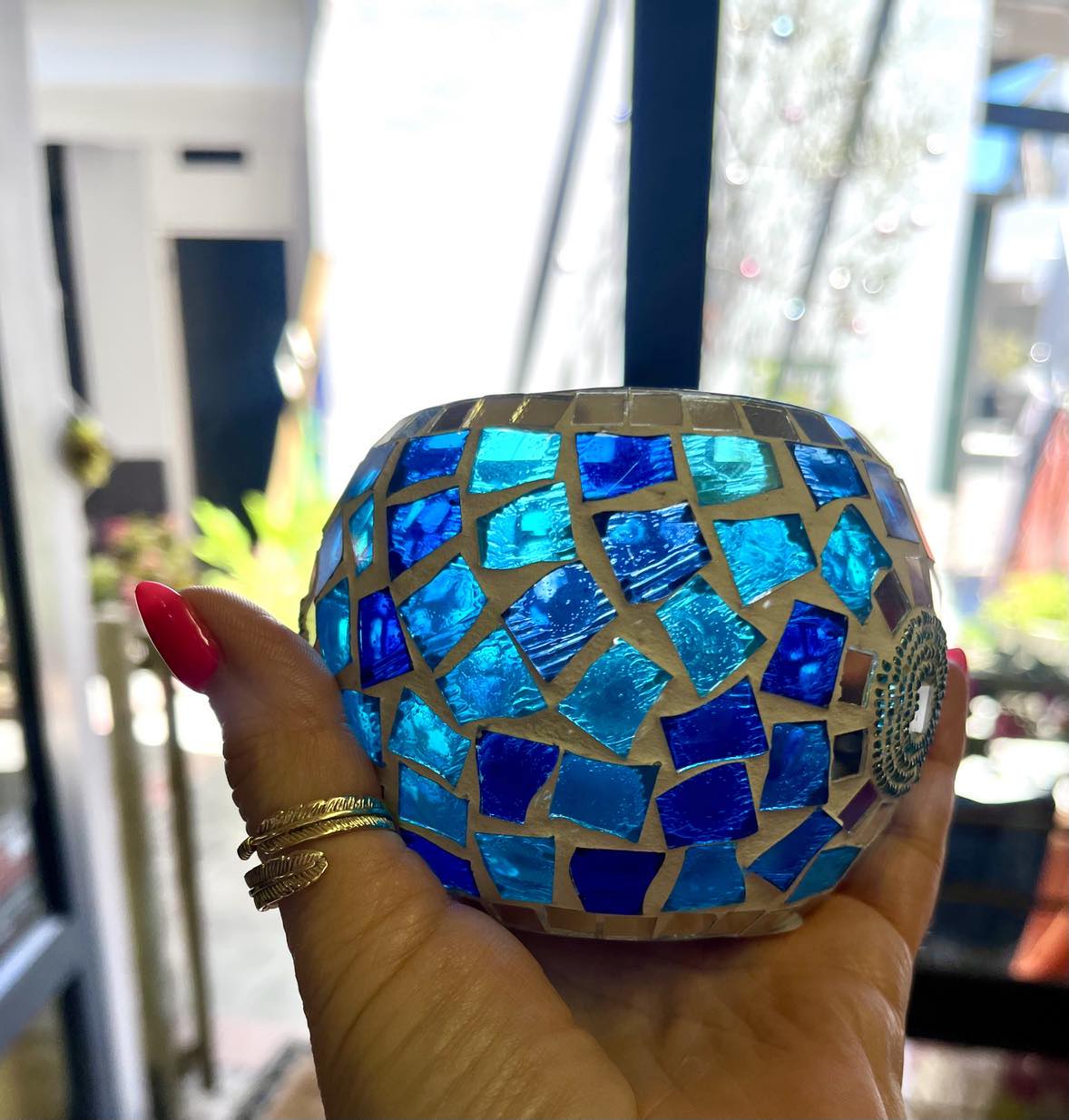 Mosaic Tealight Holders