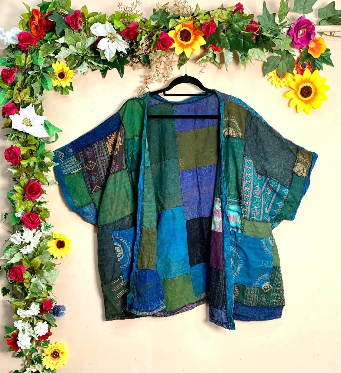 Hmong Open Patchwork Jacket