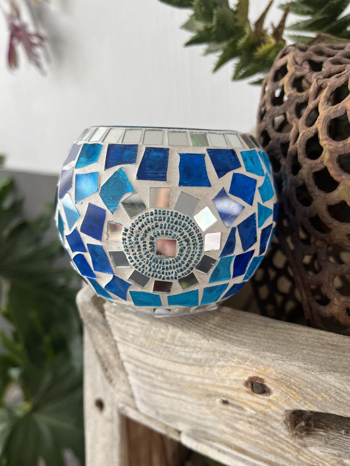 Mosaic Tealight Holders