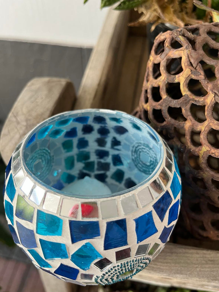 Mosaic Tealight Holders