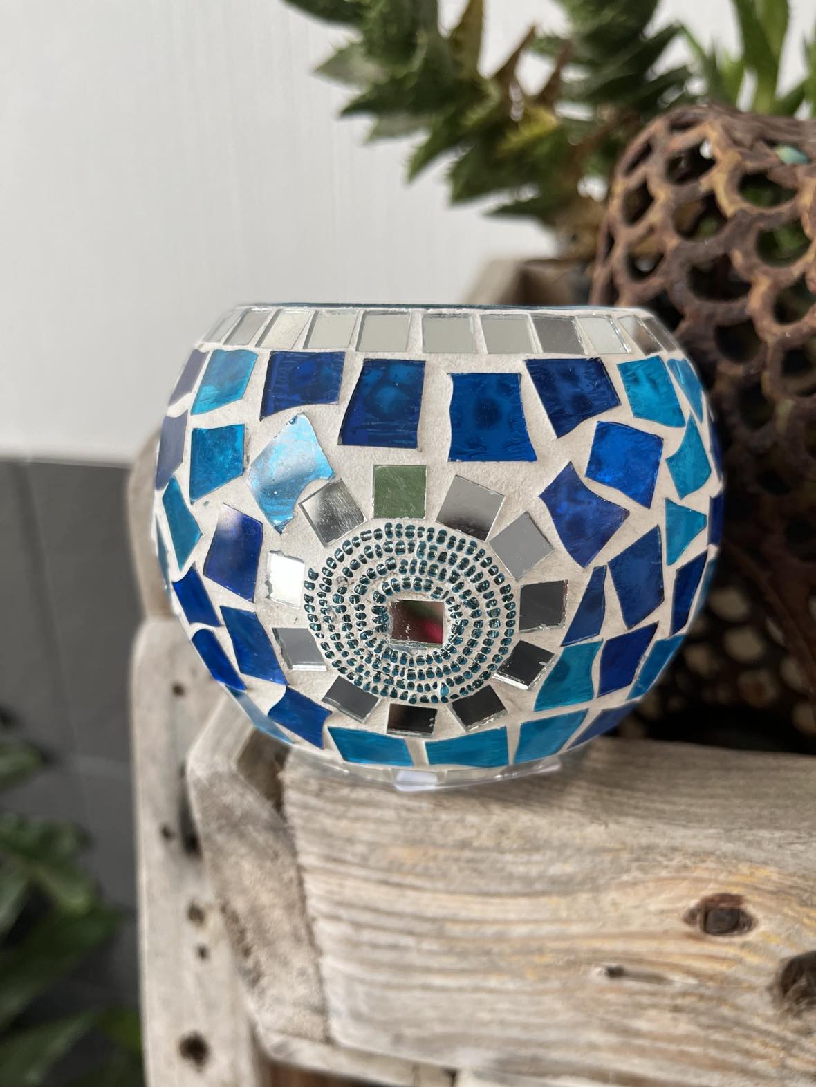 Mosaic Tealight Holders
