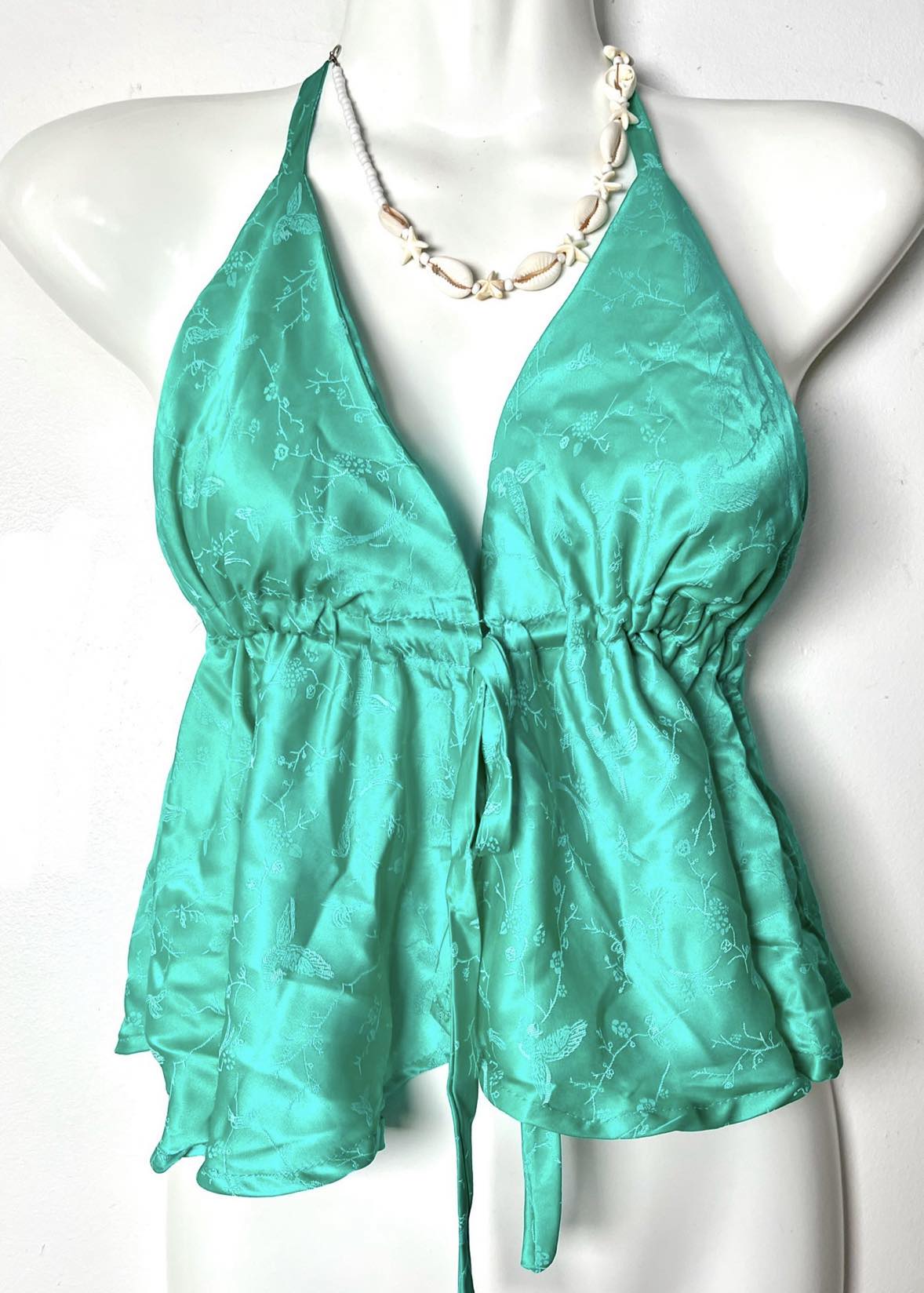 Vietnamese Silk Babydoll Top