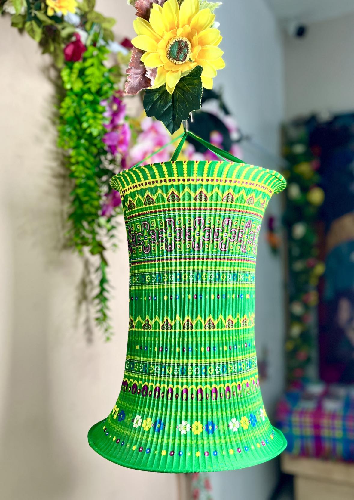 Vietnamese Hmong Lampshade (Large)
