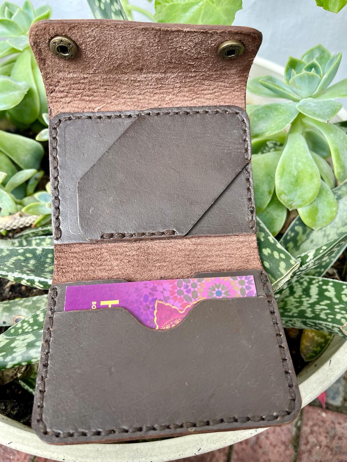 Leather Card Purse