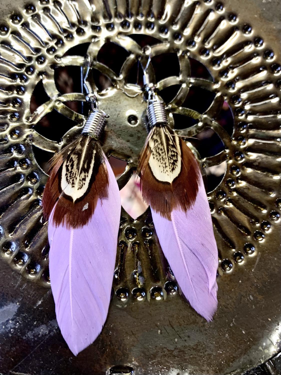 Feather Earings