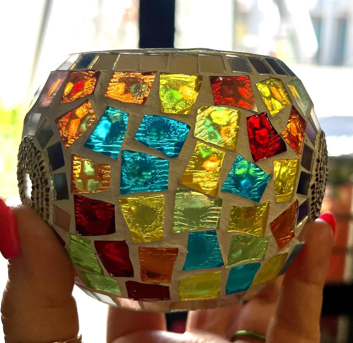 Mosaic Tealight Holders
