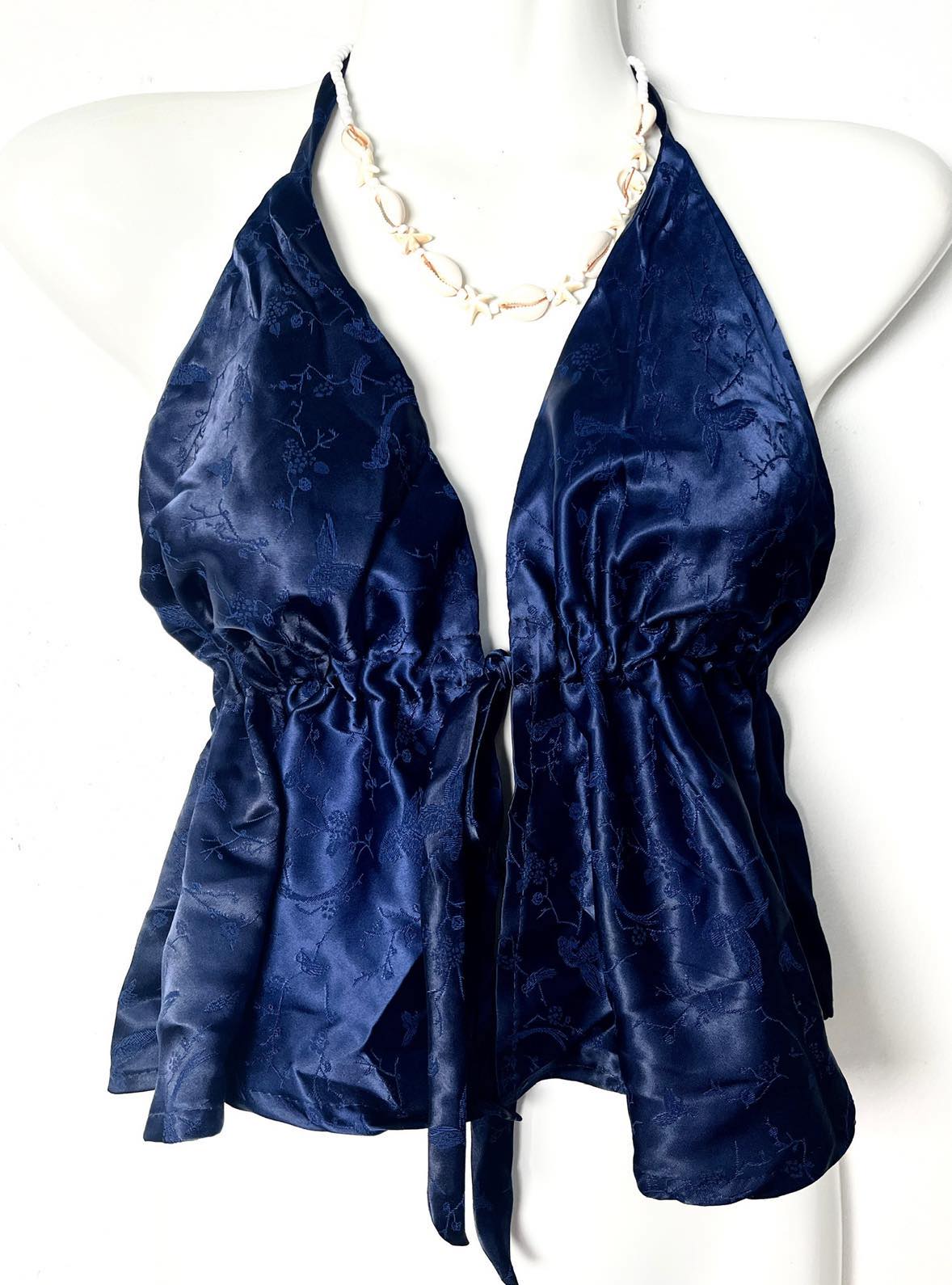 Vietnamese Silk Babydoll Top