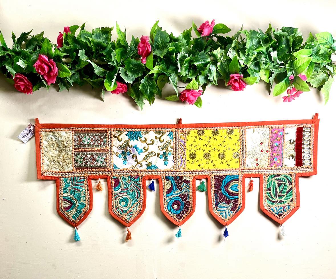 Indie Embroidered Wall Hanging