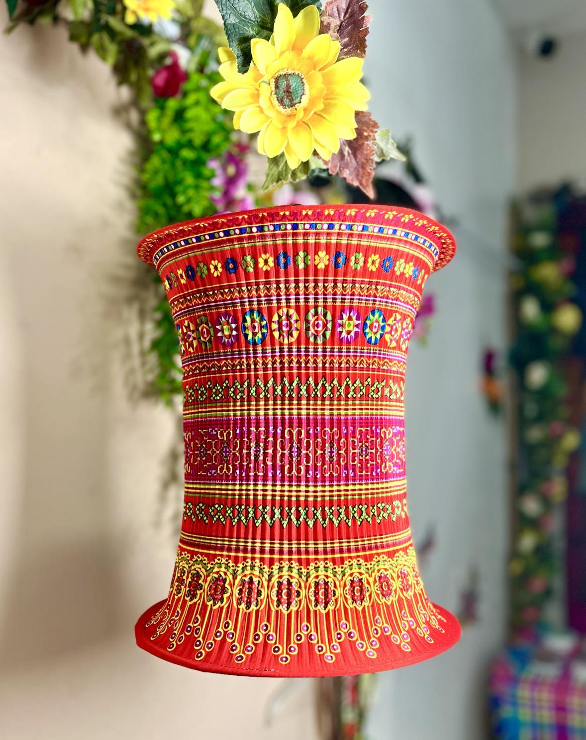 Vietnamese Hmong Lampshade (Large)