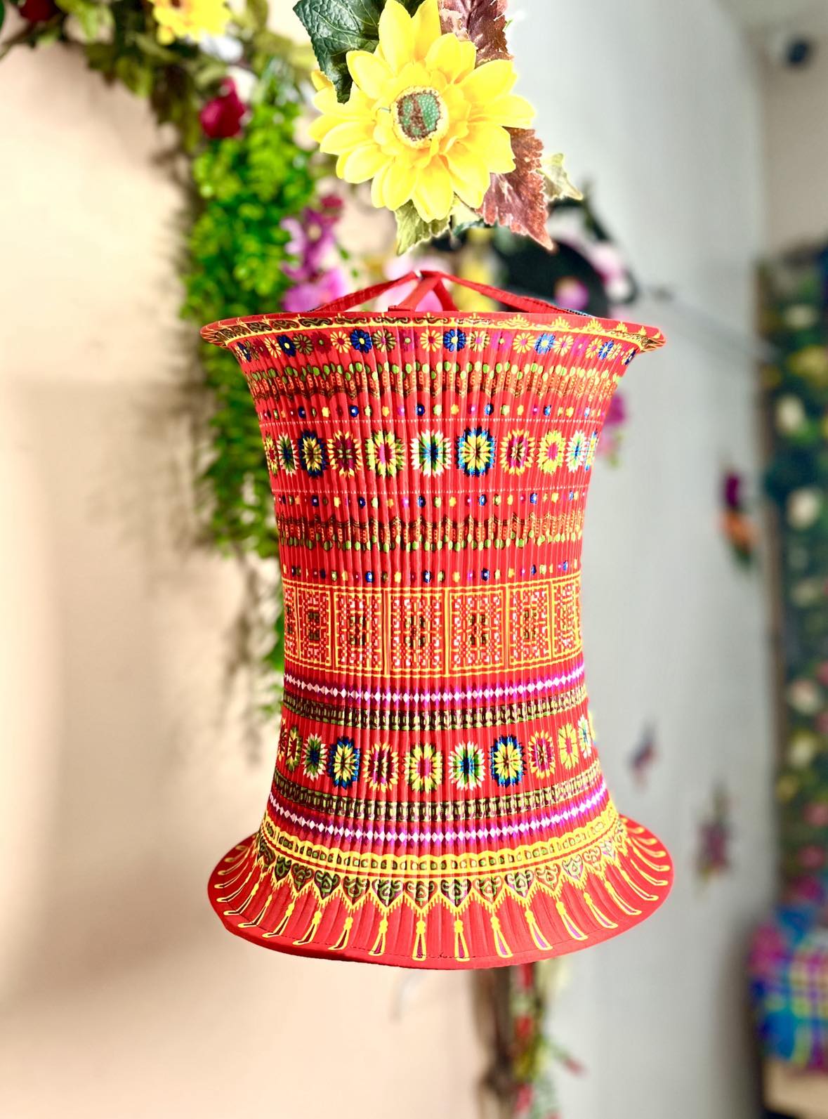 Vietnamese Hmong Lampshade (Large)