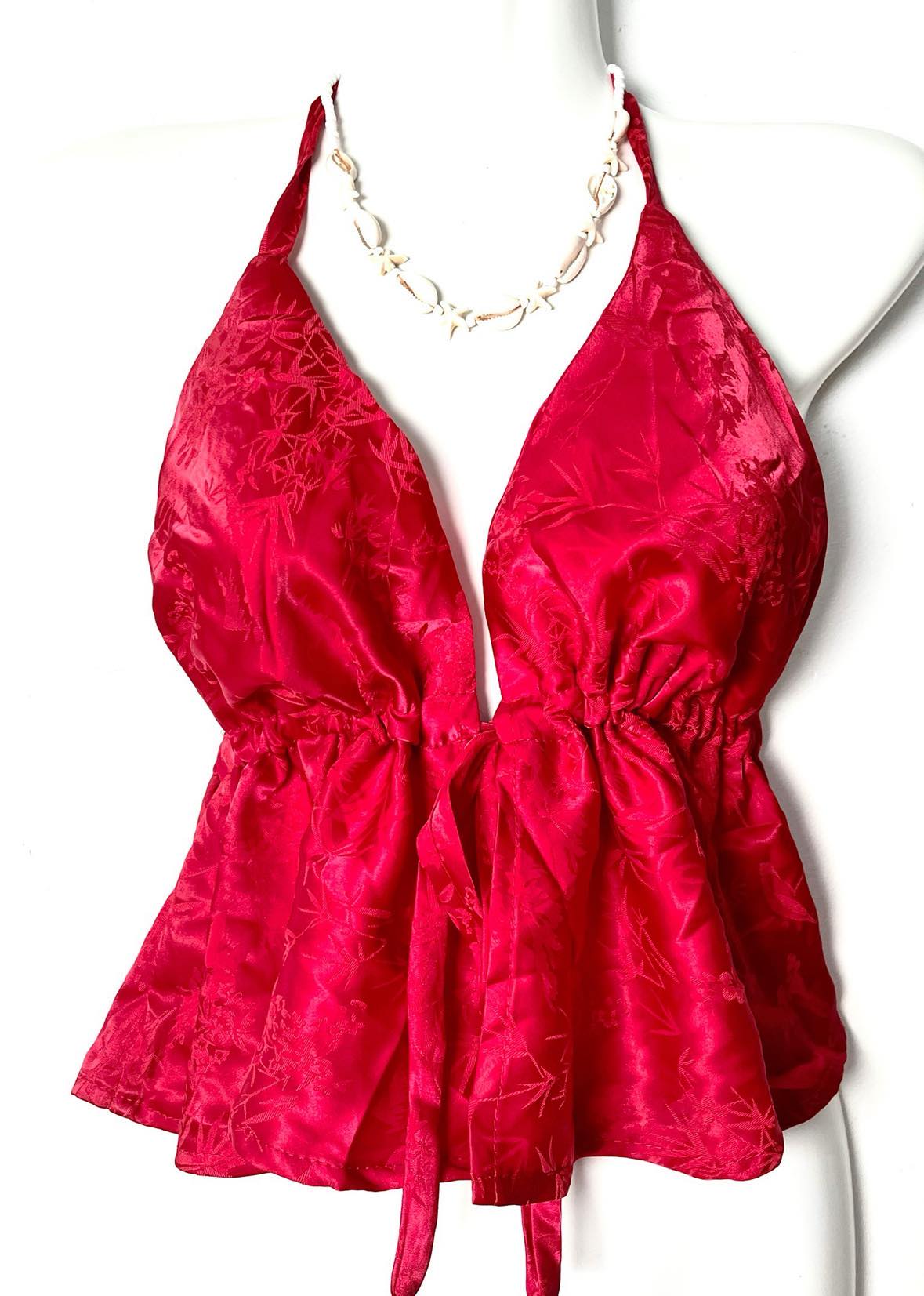 Vietnamese Silk Babydoll Top