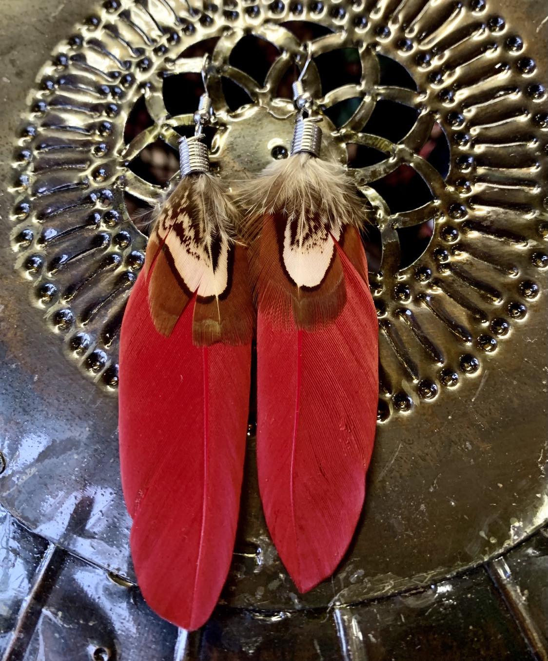 Feather Earings
