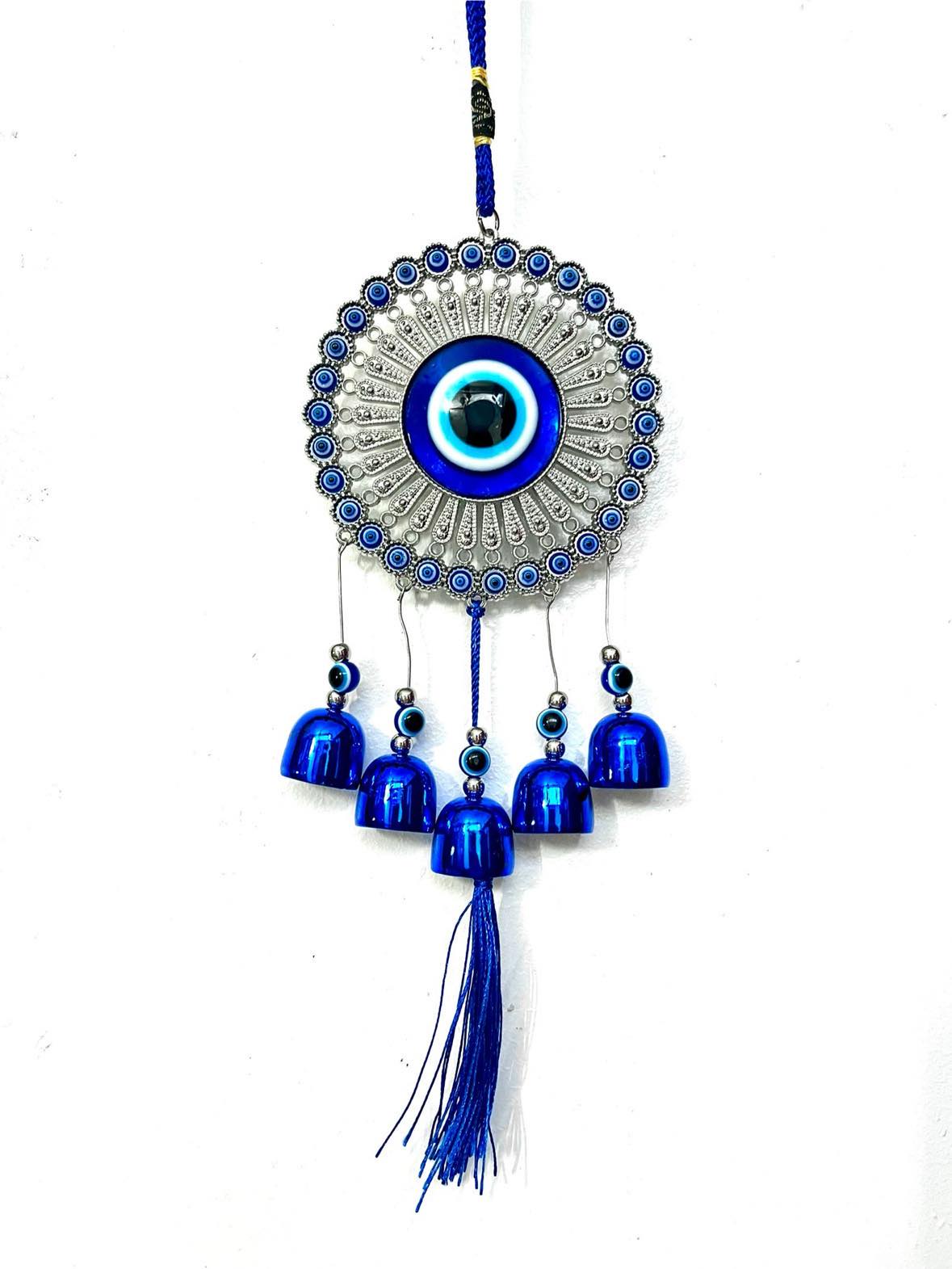 Evil Eye Blue Bell Wall Hangings