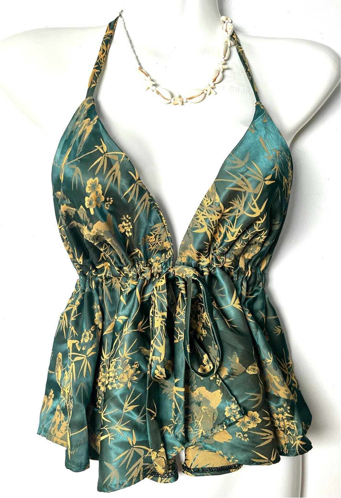 Vietnamese Silk Babydoll Top