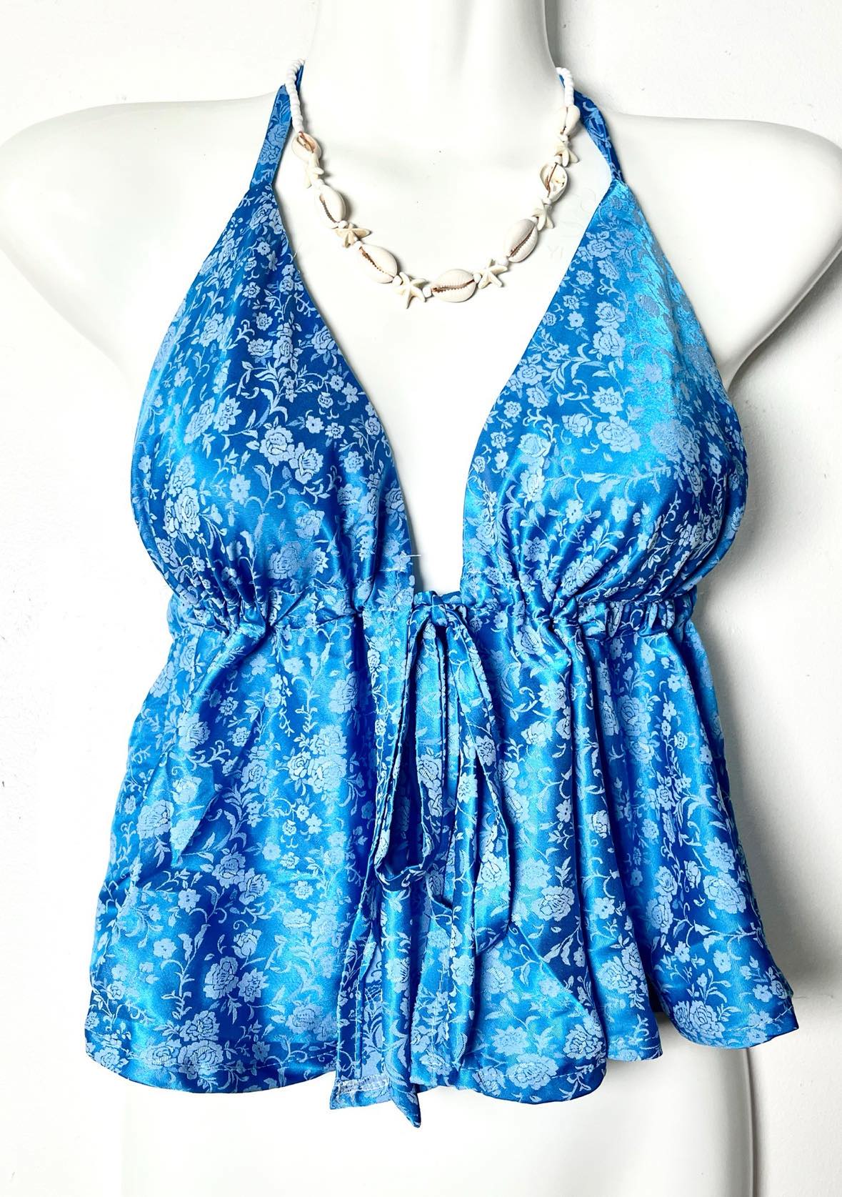 Vietnamese Silk Babydoll Top