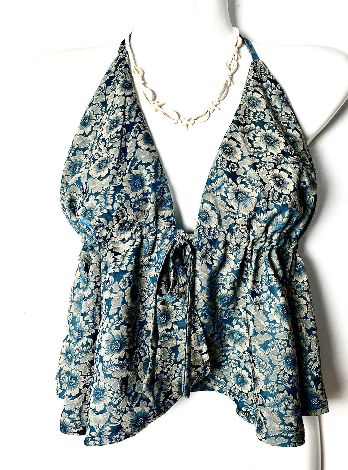 Vietnamese Silk Babydoll Top